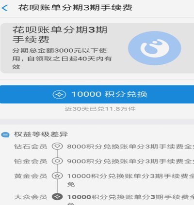套花呗有没有手续费