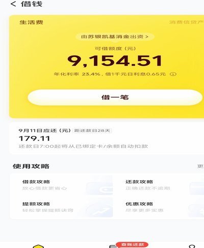 美团生活费能提额吗？