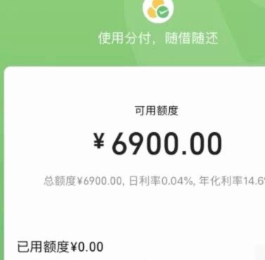 分付里面的额度怎么使用